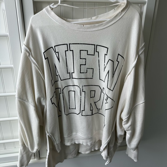 Free People Graphic Camden New York Sweatshirt - Picture 4 of 6